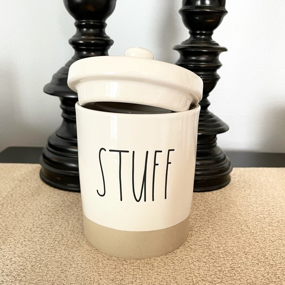 🆕Rae Dunn Ceramic Set- RINSE/STUFF - Picture 2 of 4